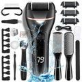 OTAZWA Electric Foot Callus Remover | 21-in-1 Pedicure Kit, 2 Speeds, USB Rechargeable, Waterproof