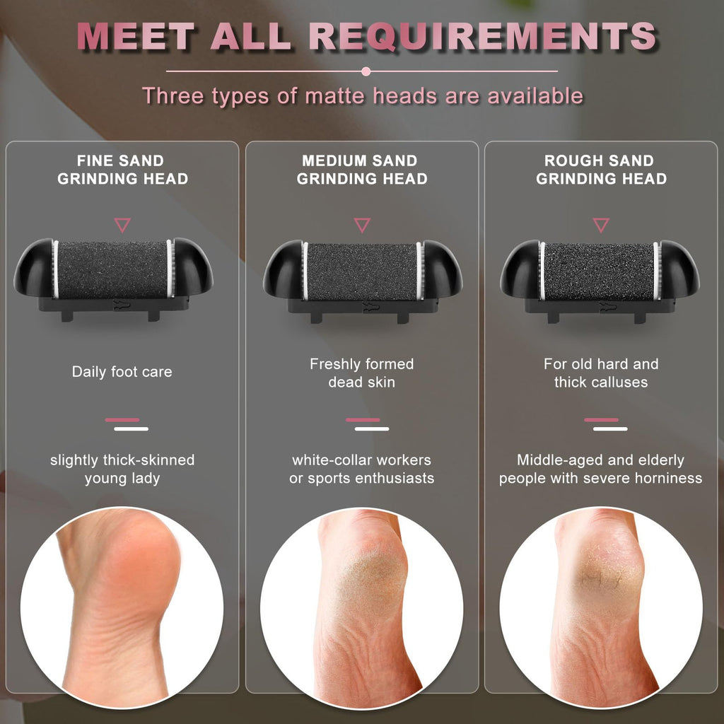 OTAZWA Electric Foot Callus Remover | 21-in-1 Pedicure Kit, 2 Speeds, USB Rechargeable, Waterproof