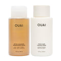 OUAI Detox Shampoo & Thick Hair Conditioner Bundle – Clarifying Shampoo for Build-Up, Dirt, Oil, and Hard Water; Moisturizing Conditioner for Thick Hair