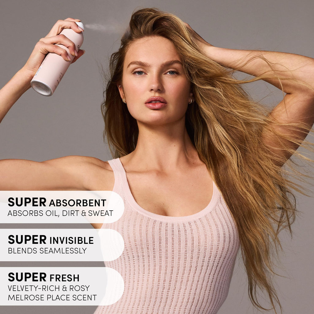 OUAI Super Travel Size Dry Shampoo Melrose Place | Absorbs Oil & Long-Lasting Scent (2 oz)