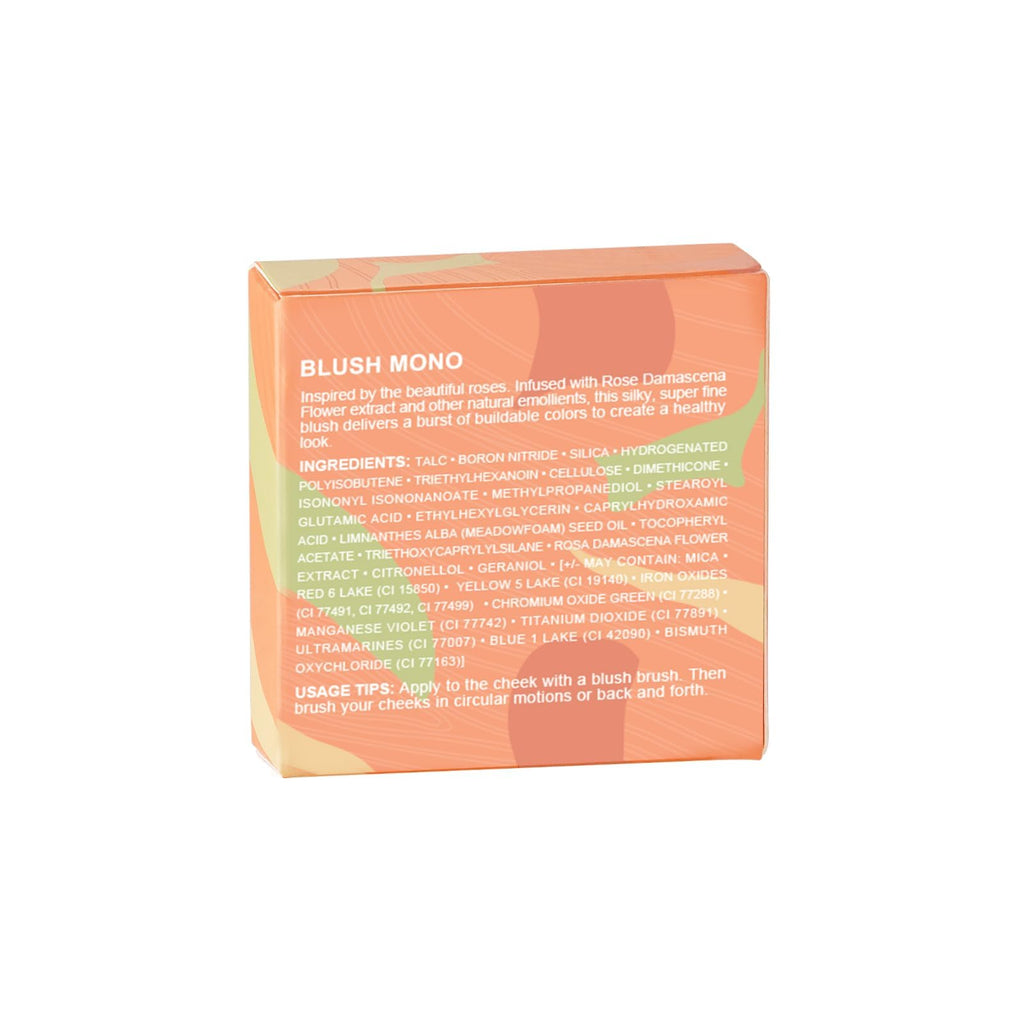Oulac Purple Blush for Cheeks – Matte Finish, High Pigment, Long-Lasting, Rose Oil