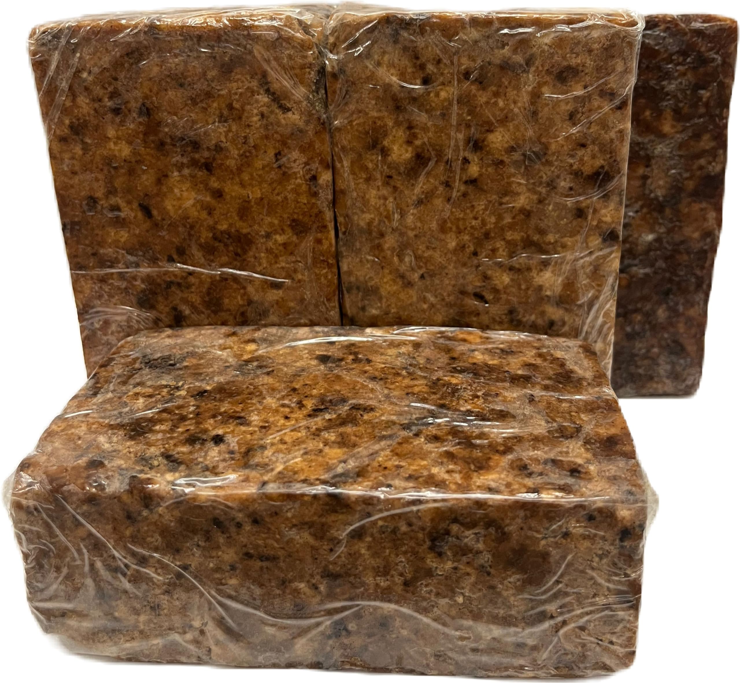 Our Earth's Secrets Raw African Black Soap – 1 lb Premium, Ghana Origin