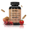 Ourea Carotenoid Golden Glow Tanning Pills – 30 Capsules | 3-in-1 Skin Tone & Wellness Support
