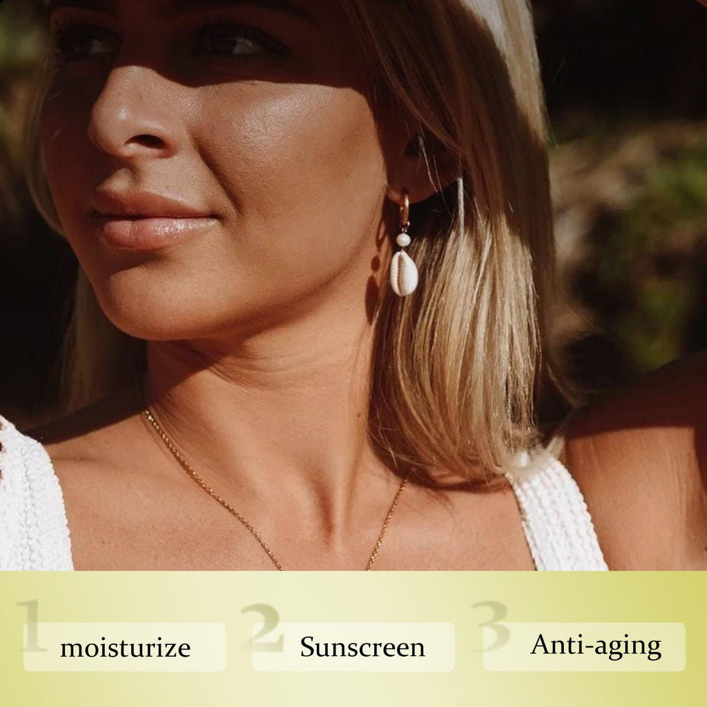 OUSHANG 4-in-1 Color-Changing Foundation – Hydrating Medium/Light Coverage with SPF 53+ | Longwear, Waterproof