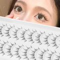 Outopen Manga Lashes with Clear Band – 9-13mm Asian Style False Eyelashes