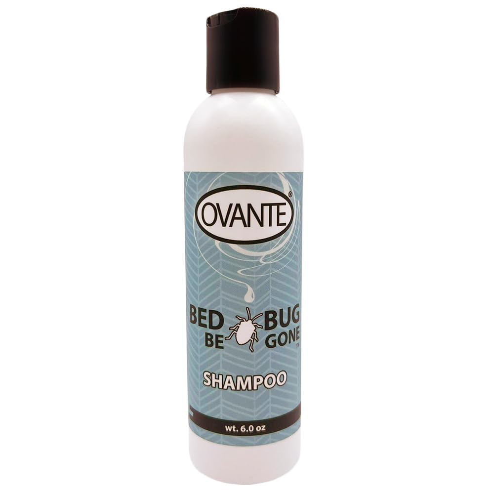 OVANTE BedBug Be Gone Scalp & Hair Treatment Shampoo – Soothes Itch, Redness & Irritation (6 oz)