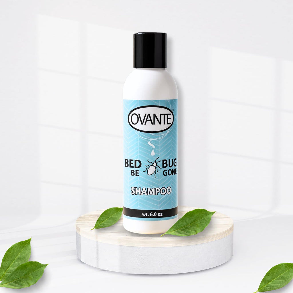 OVANTE BedBug Be Gone Scalp & Hair Treatment Shampoo – Soothes Itch, Redness & Irritation (6 oz)