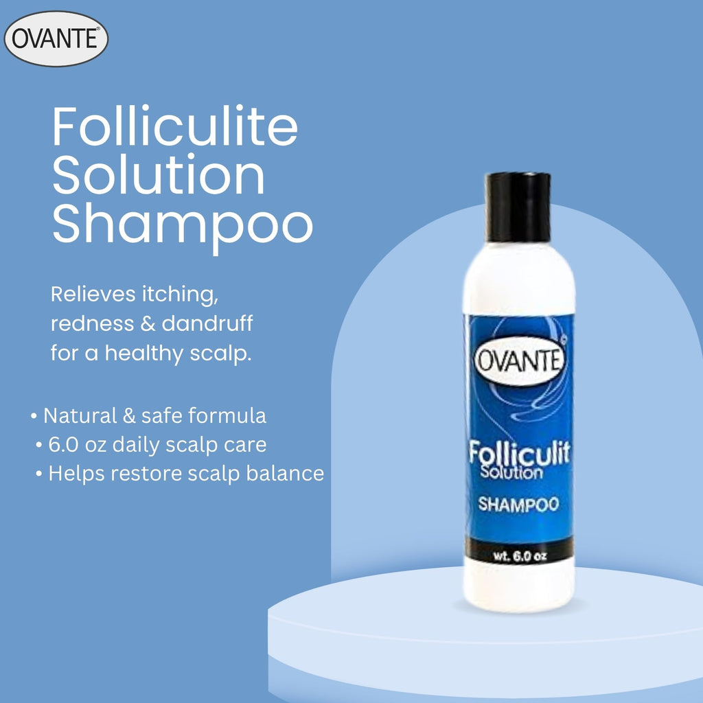 OVANTE Folliculitis Shampoo – Tea Tree Scalp Cleanser (6 oz)