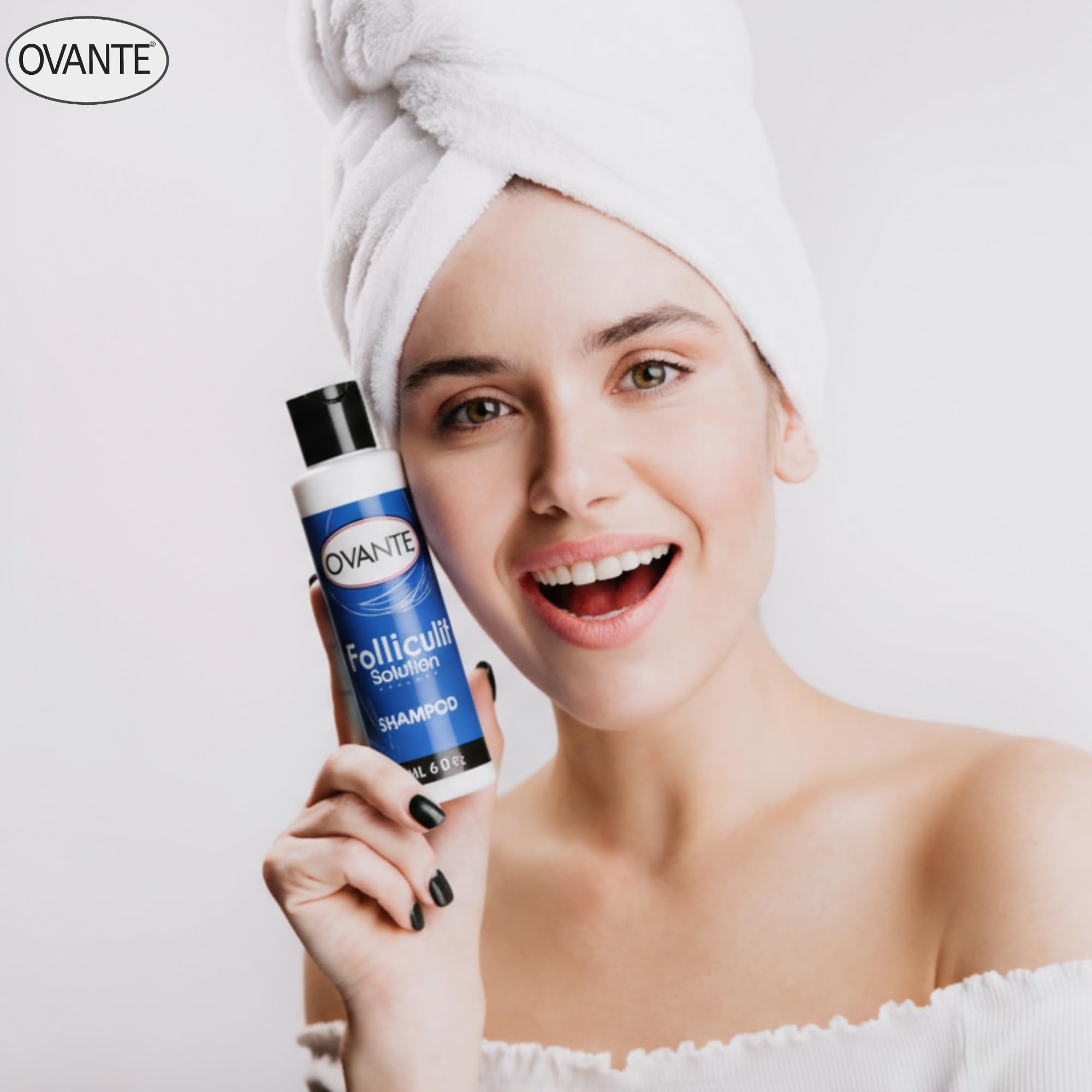 OVANTE Folliculitis Shampoo – Tea Tree Scalp Cleanser (6 oz)