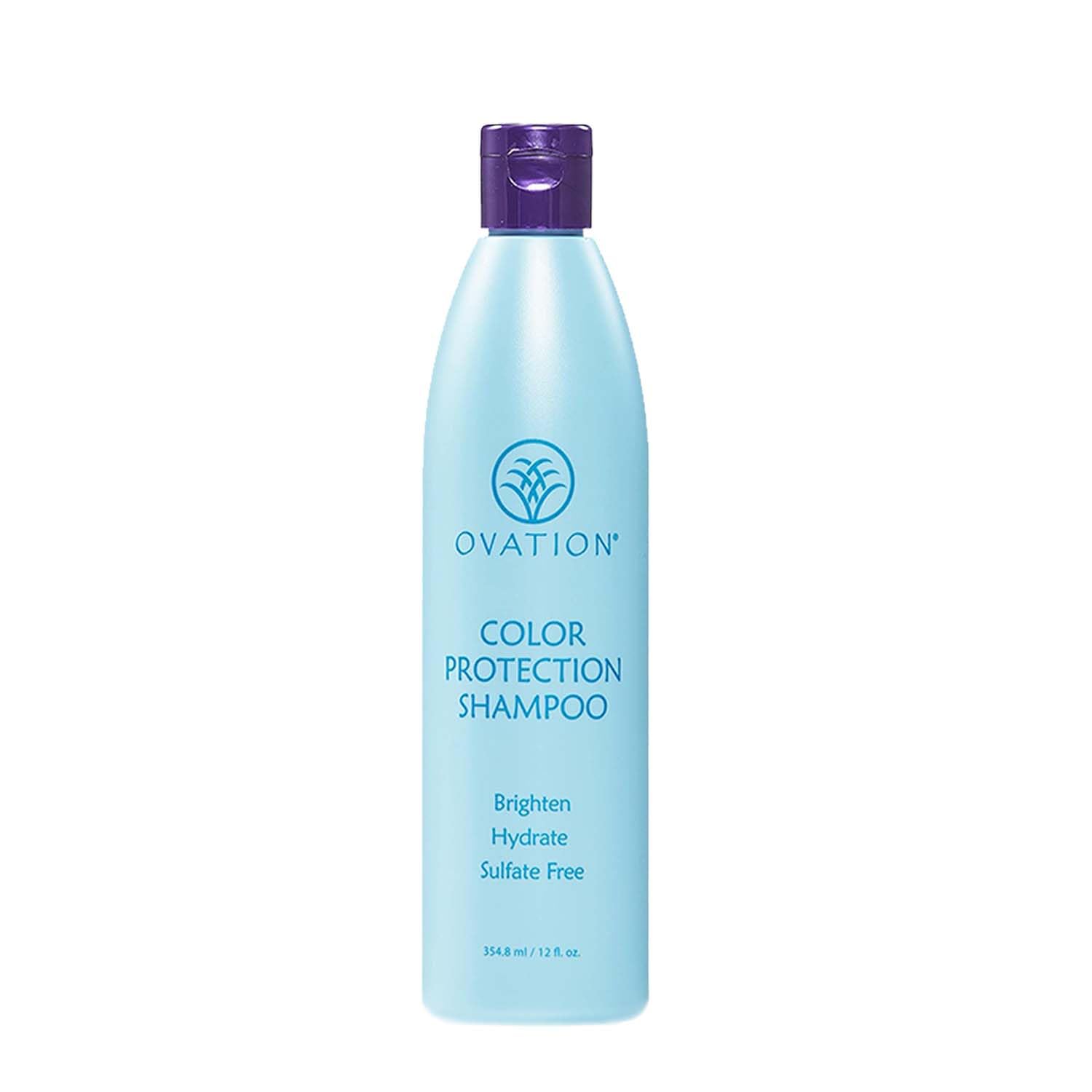 Ovation Color Protection Shampoo - Brightens & Hydrates Color-Treated Hair | 12 oz