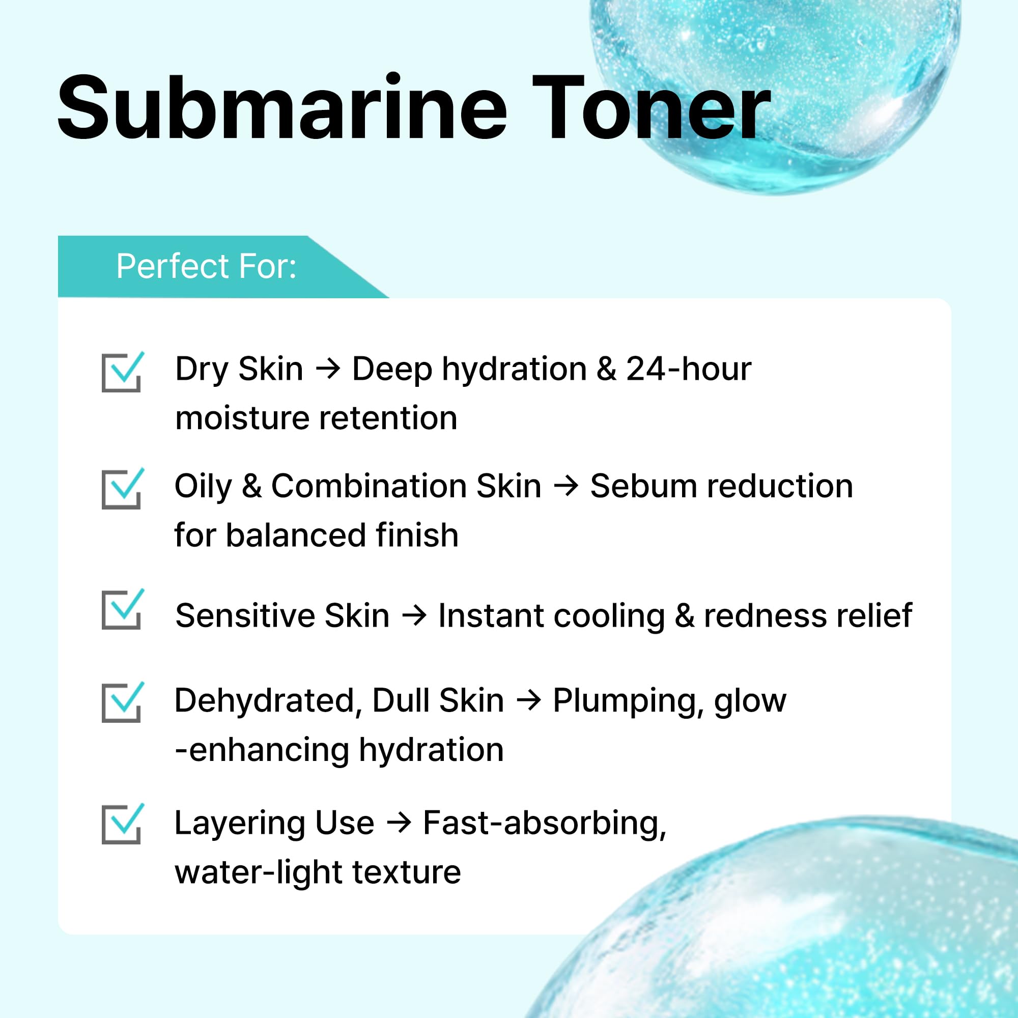 Overlaps Natrun Oasis Ectoin Toner | Alcohol-Free Hydration & Barrier Support, Glass Skin, 8.45 fl oz