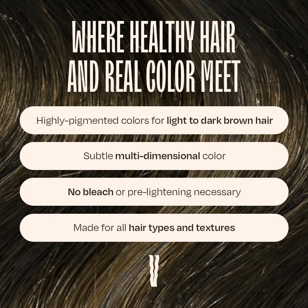 Overtone Daily Color Depositing Conditioner – Espresso Brown, 4.5oz | Vegan & Cruelty-Free