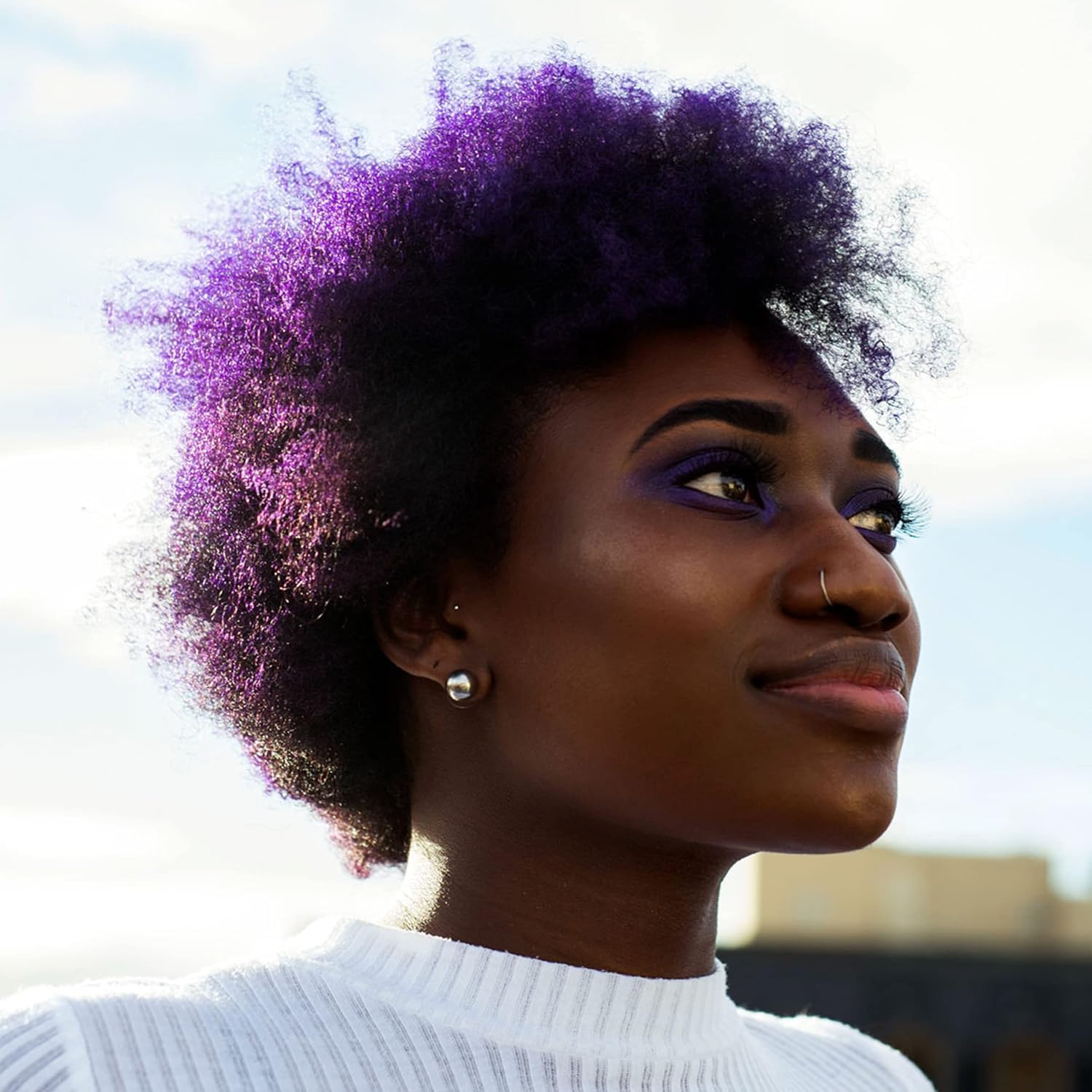 Overtone Daily Color Depositing Conditioner – Vivid Violet (8oz)