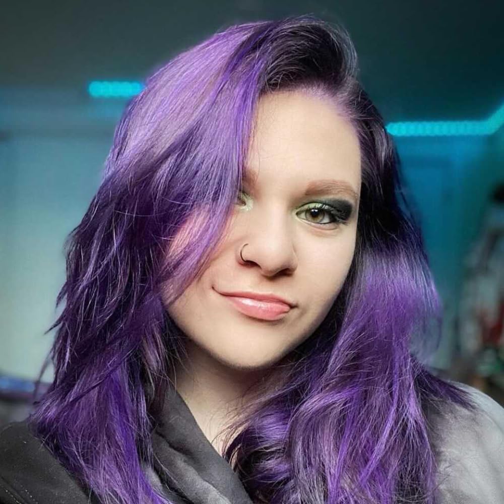 Overtone Daily Color Depositing Conditioner – Vivid Violet (8oz)