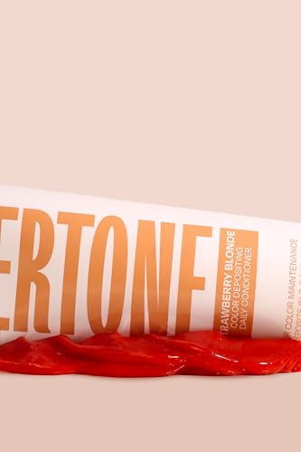 Overtone Strawberry Blonde Daily Color Depositing Conditioner – Hydrating, Vegan & Cruelty-Free