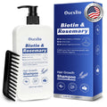 OVEXLIO Hair Growth Shampoo with Biotin & Rosemary – Sulfate-Free Routine for Thinning Hair (11.84 fl oz)