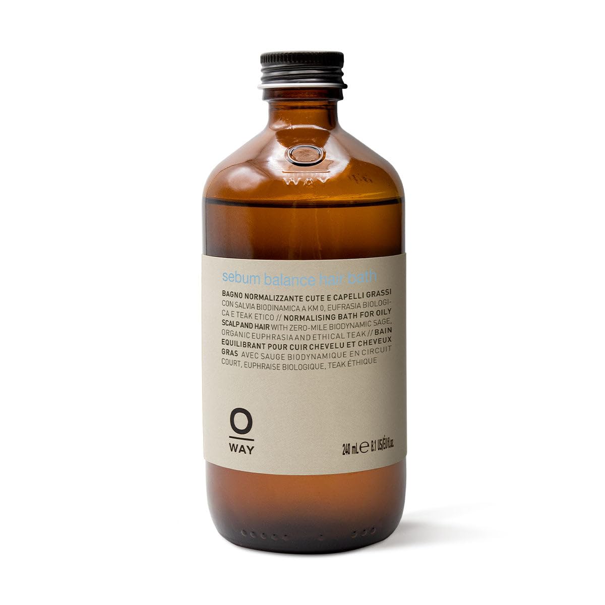 OWAY Sebum Balance Hair Bath – Gentle Oil Control Shampoo for Oily Scalp