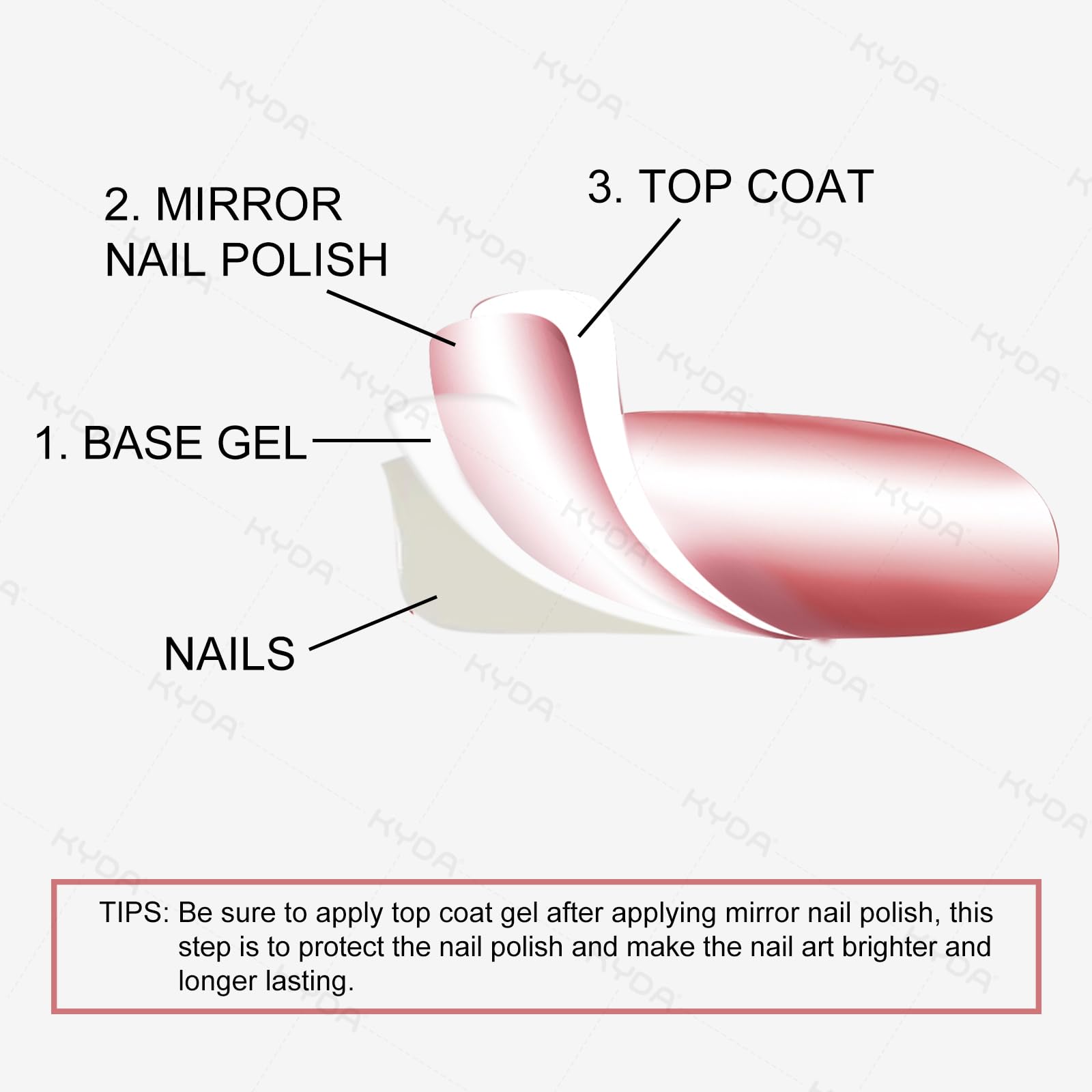 Ownest 12-Color Mirror Nail Polish Set | Long-Lasting Glossy Mirror Finish