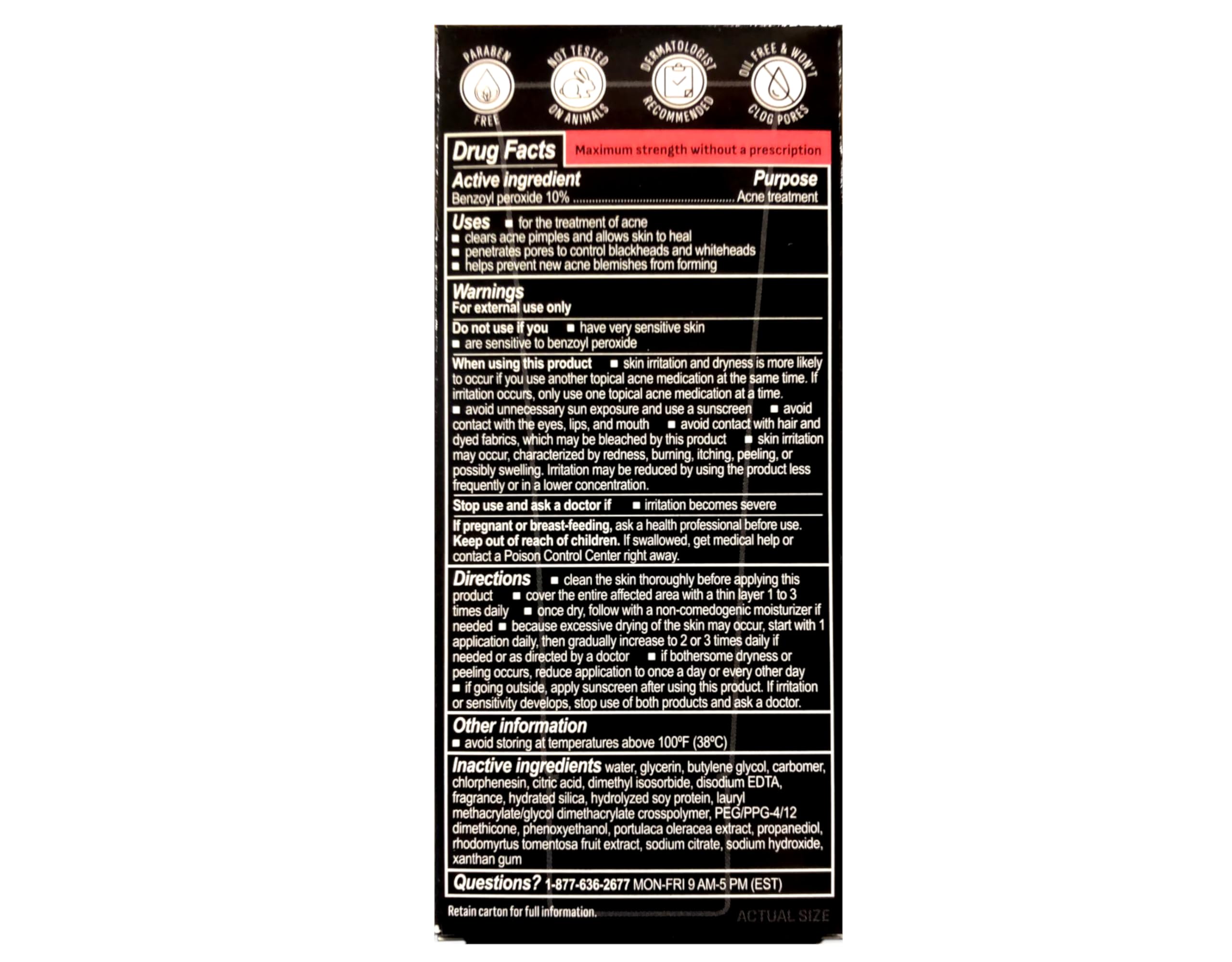 OXY Maximum Action Spot Treatment 0.82 oz – Pack of 3 | Acne Medication