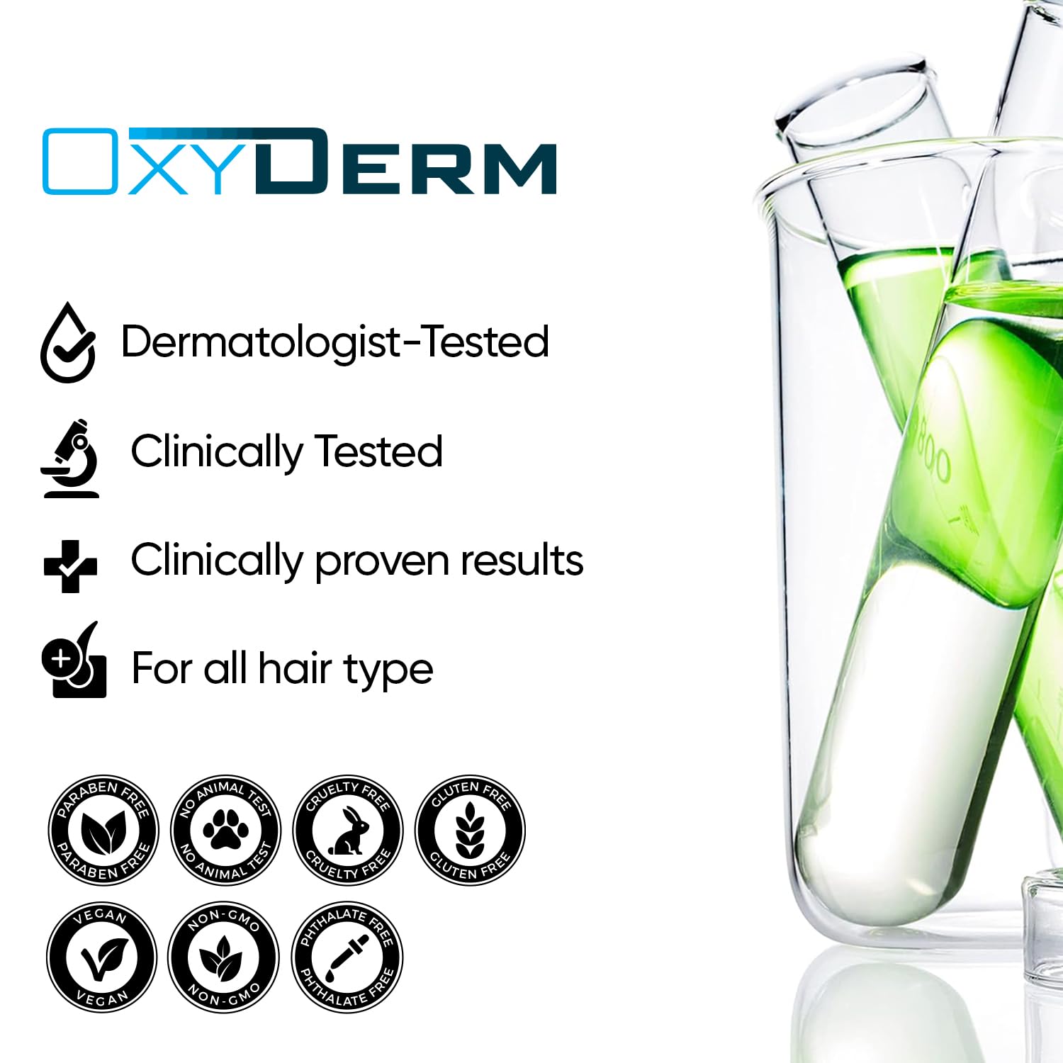 OxyDerm Acne Treatment Pads – Clear Pores, Reduce Blemishes & Breakouts | 60 Count