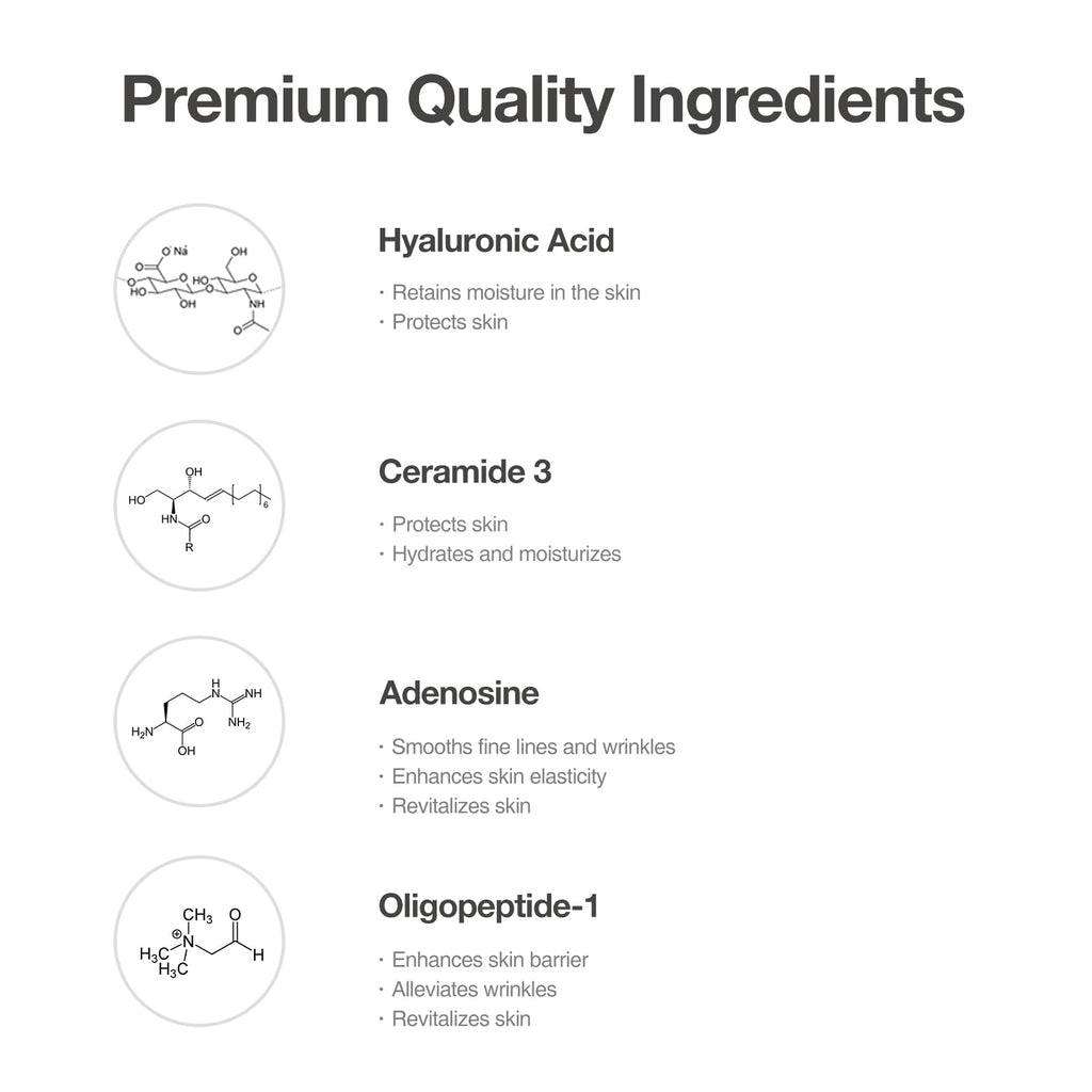 OxygenCeuticals HA Gel – Intensive Hydration with Hyaluronic Acid, Adenosine & Centella (50ml)