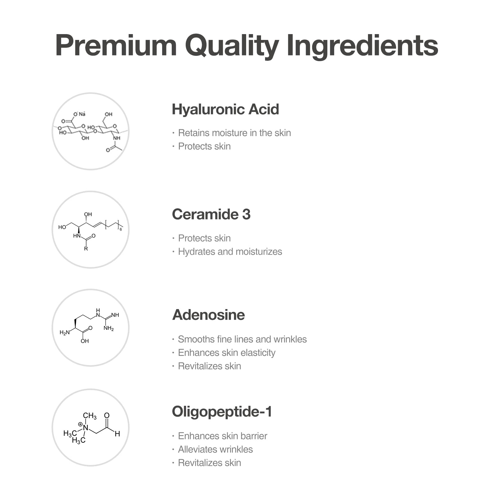 OxygenCeuticals HA Gel – Intensive Hydration with Hyaluronic Acid, Adenosine & Centella (50ml)