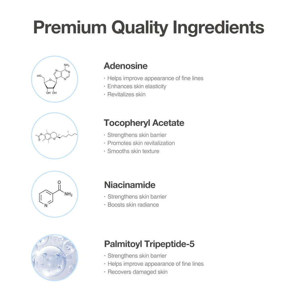 OxygenCeuticals PP Cream – Recovery Cream with Palmitoyl Tripeptide-5, Niacinamide & Adenosine for Sensitive Skin | Moisturizing & Barrier Support