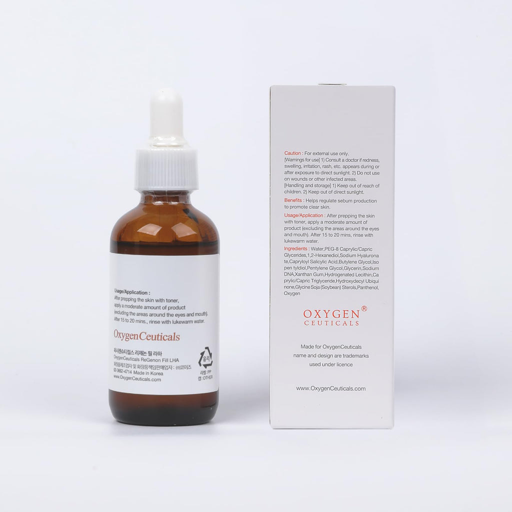 OxygenCeuticals ReGenon Fill LHA – Gentle LHA Serum for Sensitive Skin