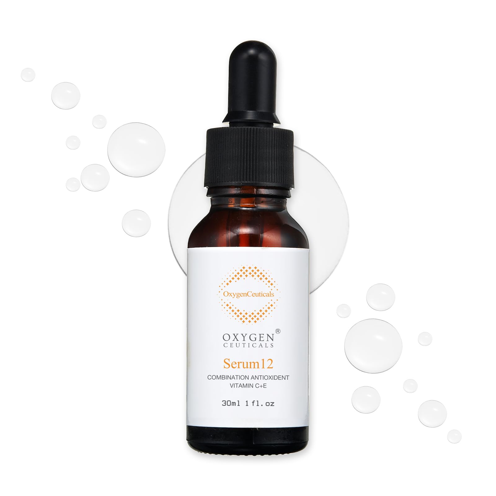 OxygenCeuticals Serum 12 – 12% Vitamin C + Vitamin E Brightening Serum for Sensitive Skin