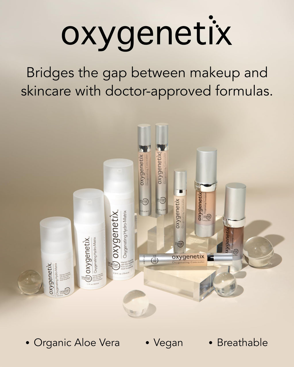 Oxygenetix Oxygenating Foundation – Taupe | Breathable, Buildable Coverage for Sensitive & Post-Treatment Skin