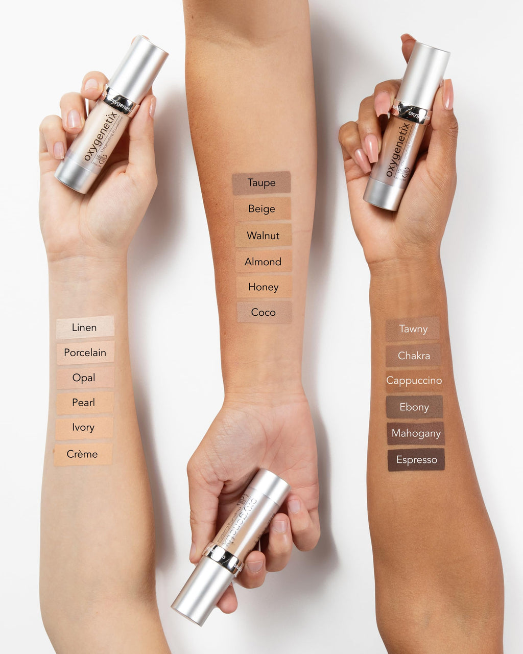 Oxygenetix Oxygenating Foundation – Porcelain | Breathable, Buildable Coverage for Sensitive or Post-Treatment Skin
