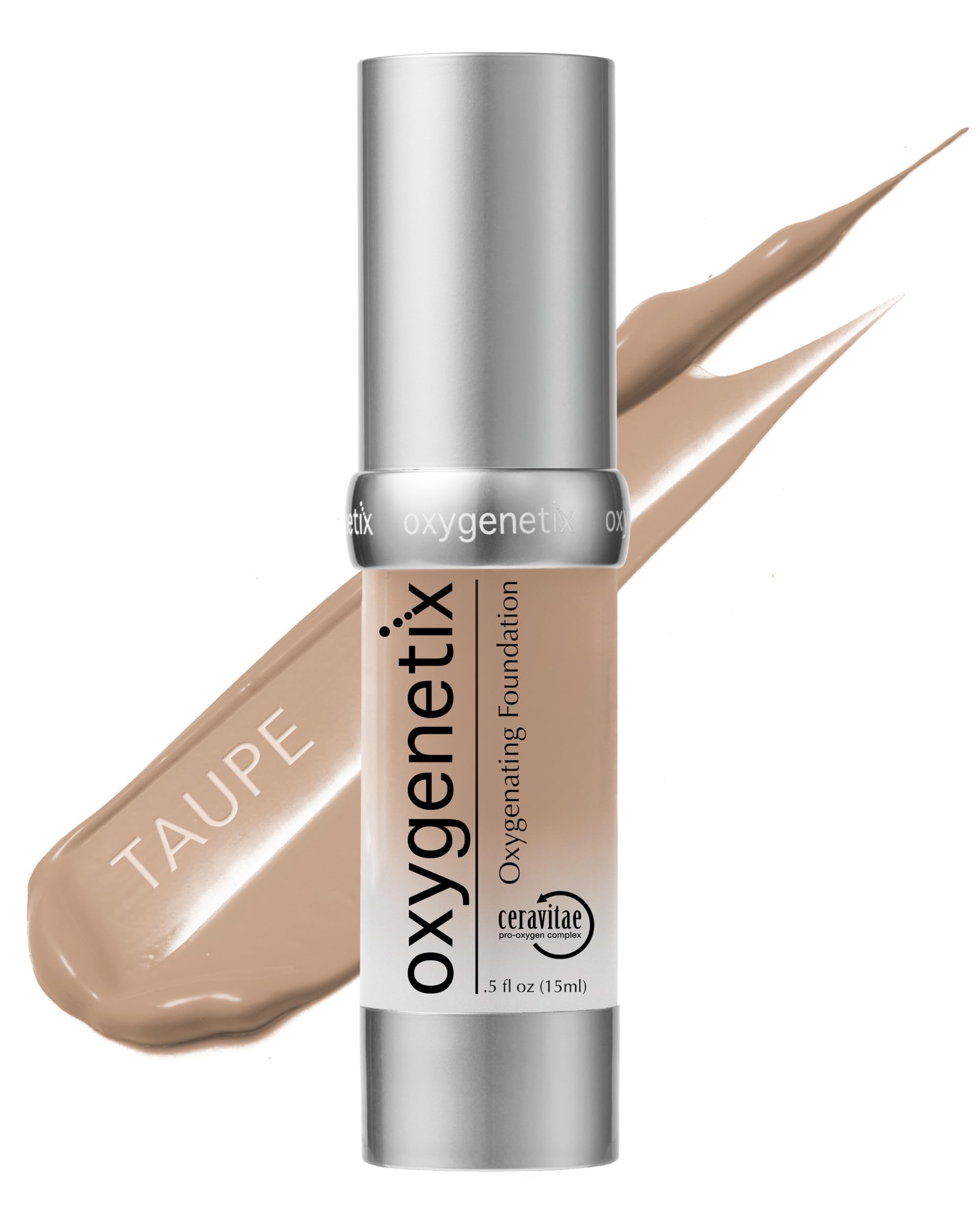 Oxygenetix Oxygenating Foundation – Taupe | Breathable, Buildable Coverage for Sensitive & Post-Treatment Skin