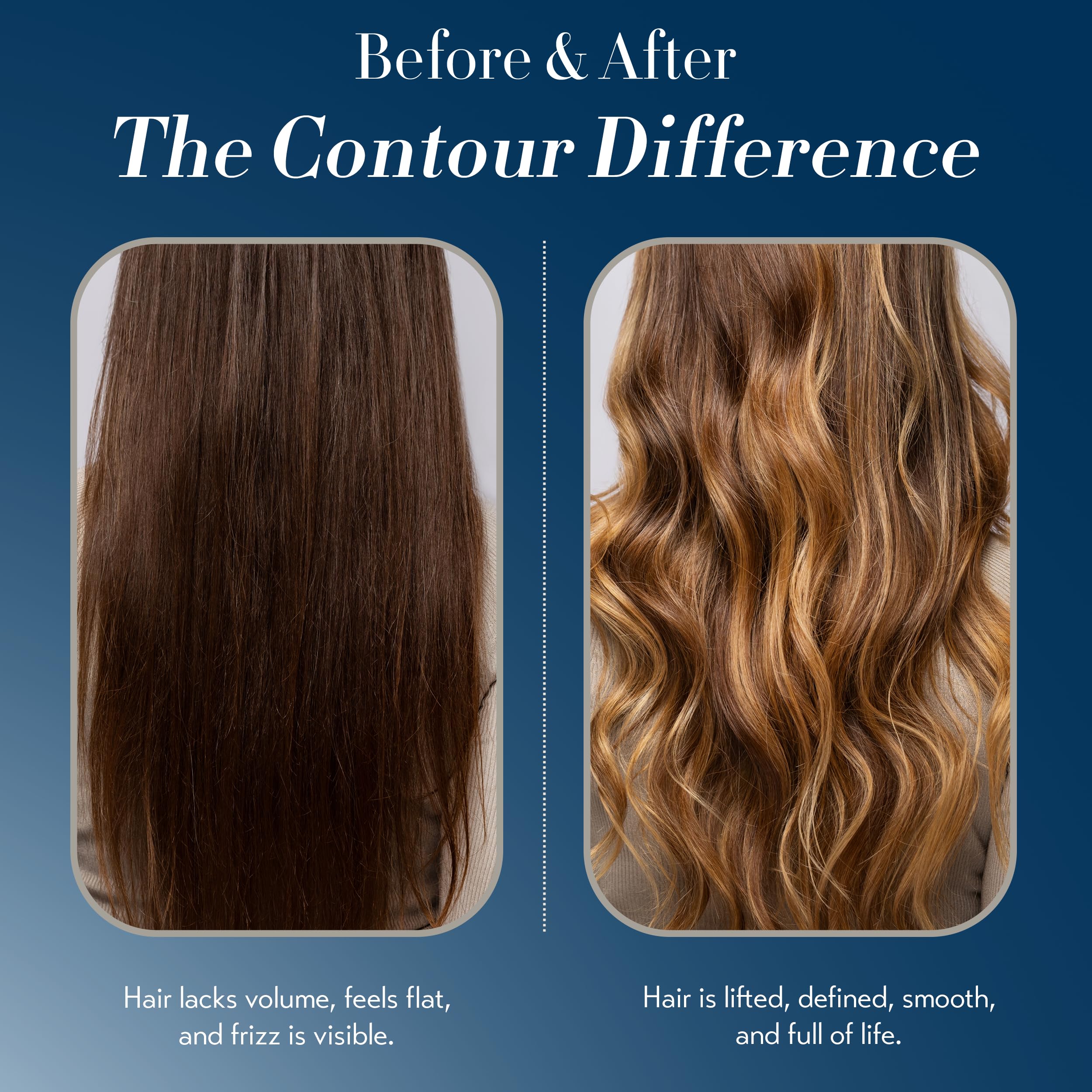 OYA CONTOUR Moisturizing Hair Mousse – Defines Curls, Smooths Frizz, Flexible Hold
