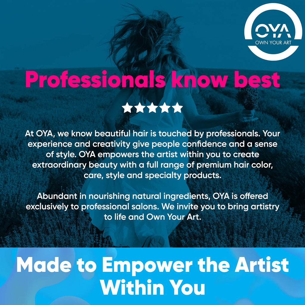 OYA SHAMPOO – Gentle, Color-Safe Moisturizing Shampoo for Dry, Damaged, or Normal Hair (236ml)