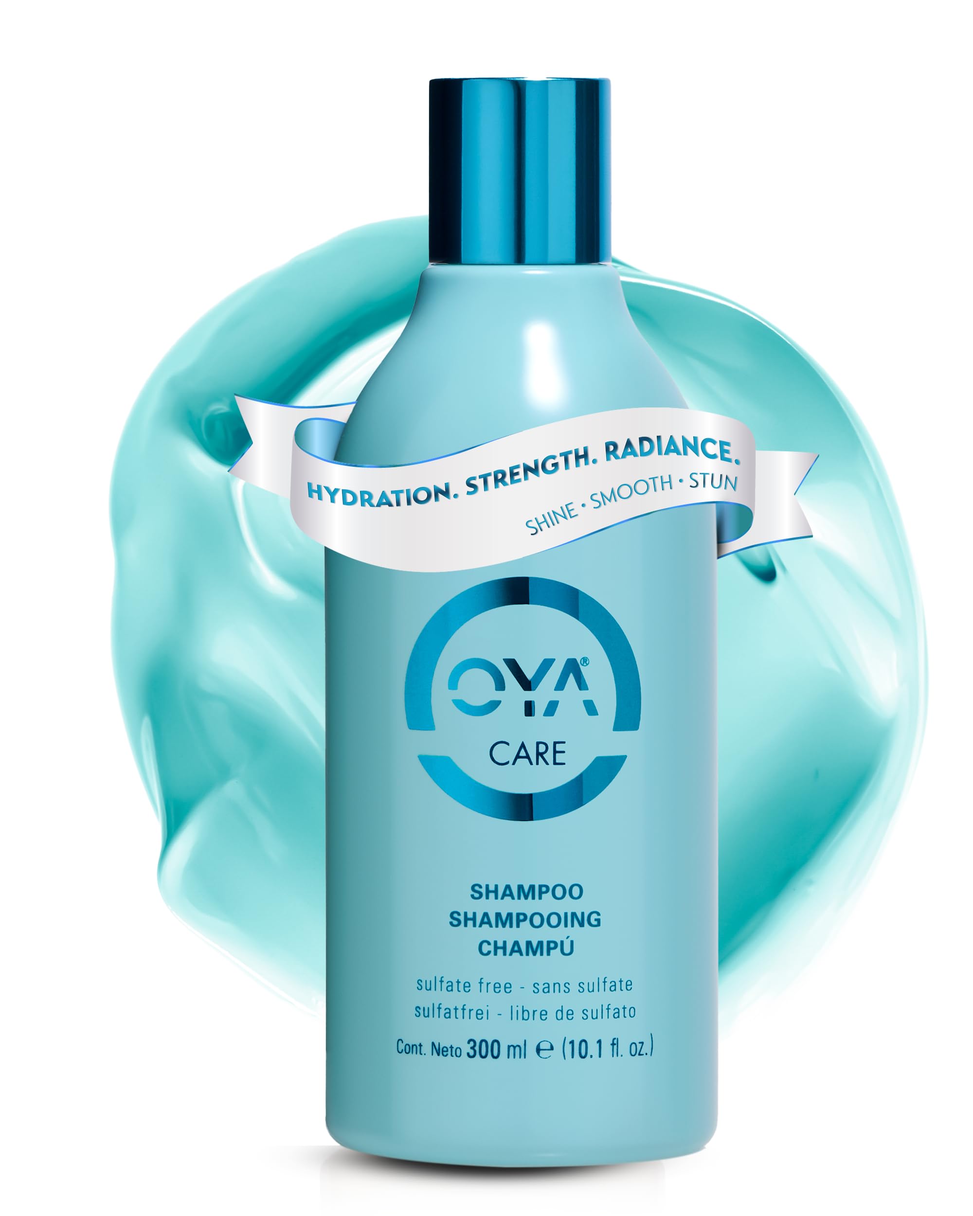 OYA Shampoo - Gentle, Hydrating, Sulfate-Free Color-Protecting Shampoo for Dry, Damaged, and Normal Hair | 300 ml