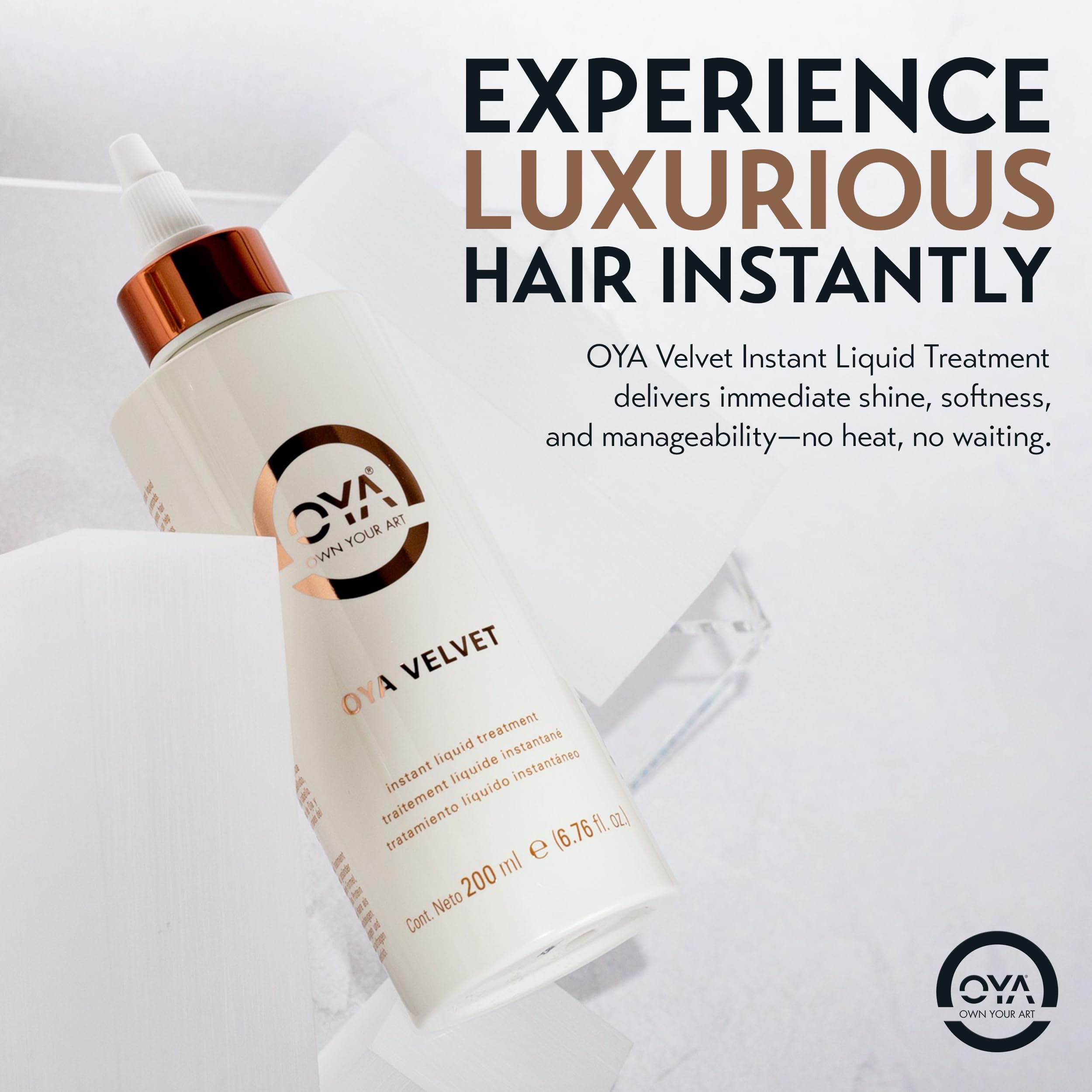 OYA Velvet Instant Hair Conditioner – Deep Hydration for Damaged & Curly Hair