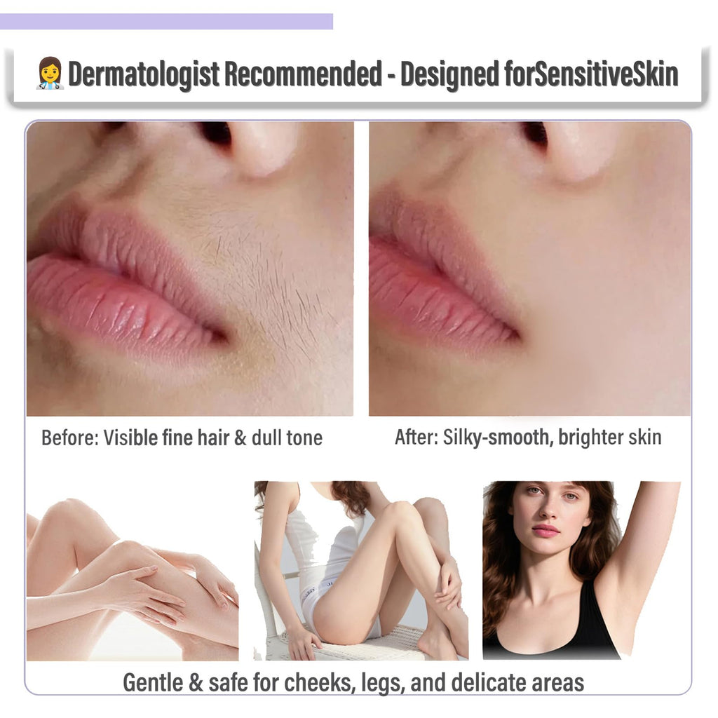 OYKOSE Facial Hair Removal Cream for Women – Gentle, No-Odor Formula for Sensitive Skin