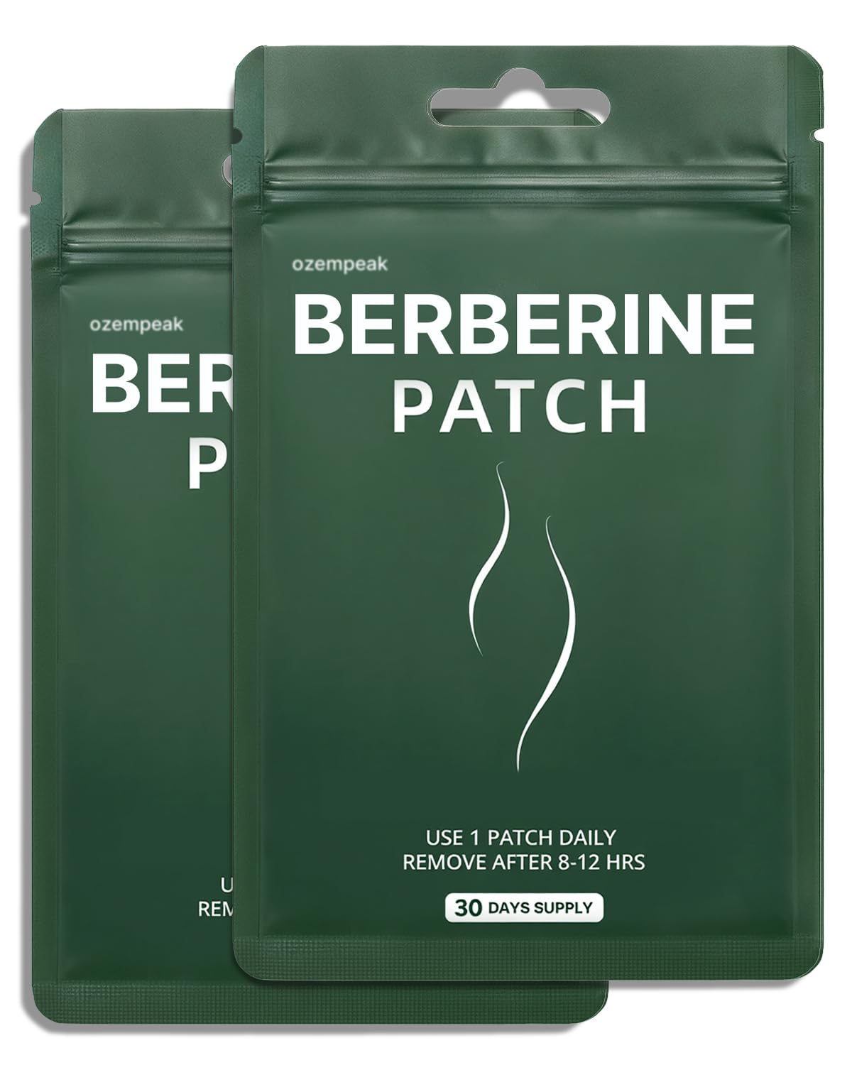 Ozempeak Berberine Patches – 2-Month Supply, Easy Daily Wear, Skin-Friendly Discs