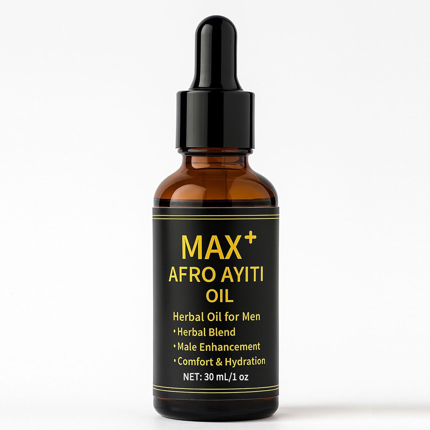 OZZKSO Max+ Afro Ayiti Oil – Natural Herbal Massage Oil, 30ML