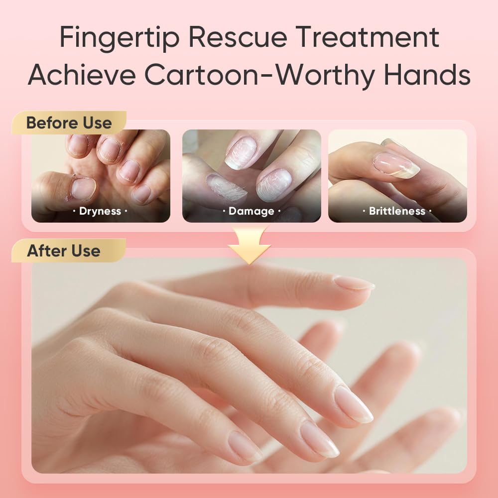 Pacfe Cuticle Oil for Dry Cuticles - Hydrating Nail & Cuticle Care