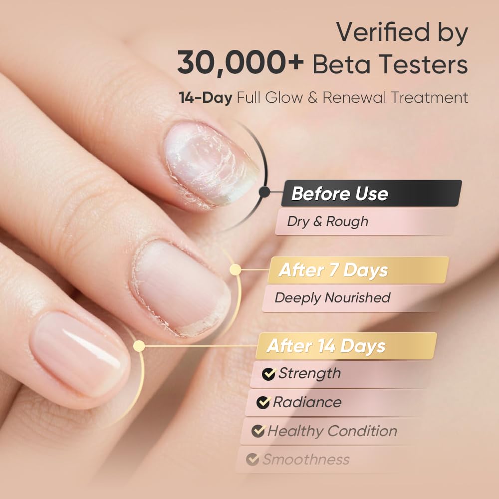Pacfe Cuticle Oil for Dry Cuticles - Hydrating Nail & Cuticle Care