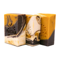 Pacha Soap Co. Almond Goat Milk Bar Soap – 3-Pack, Hydrating All-Natural, USA Made