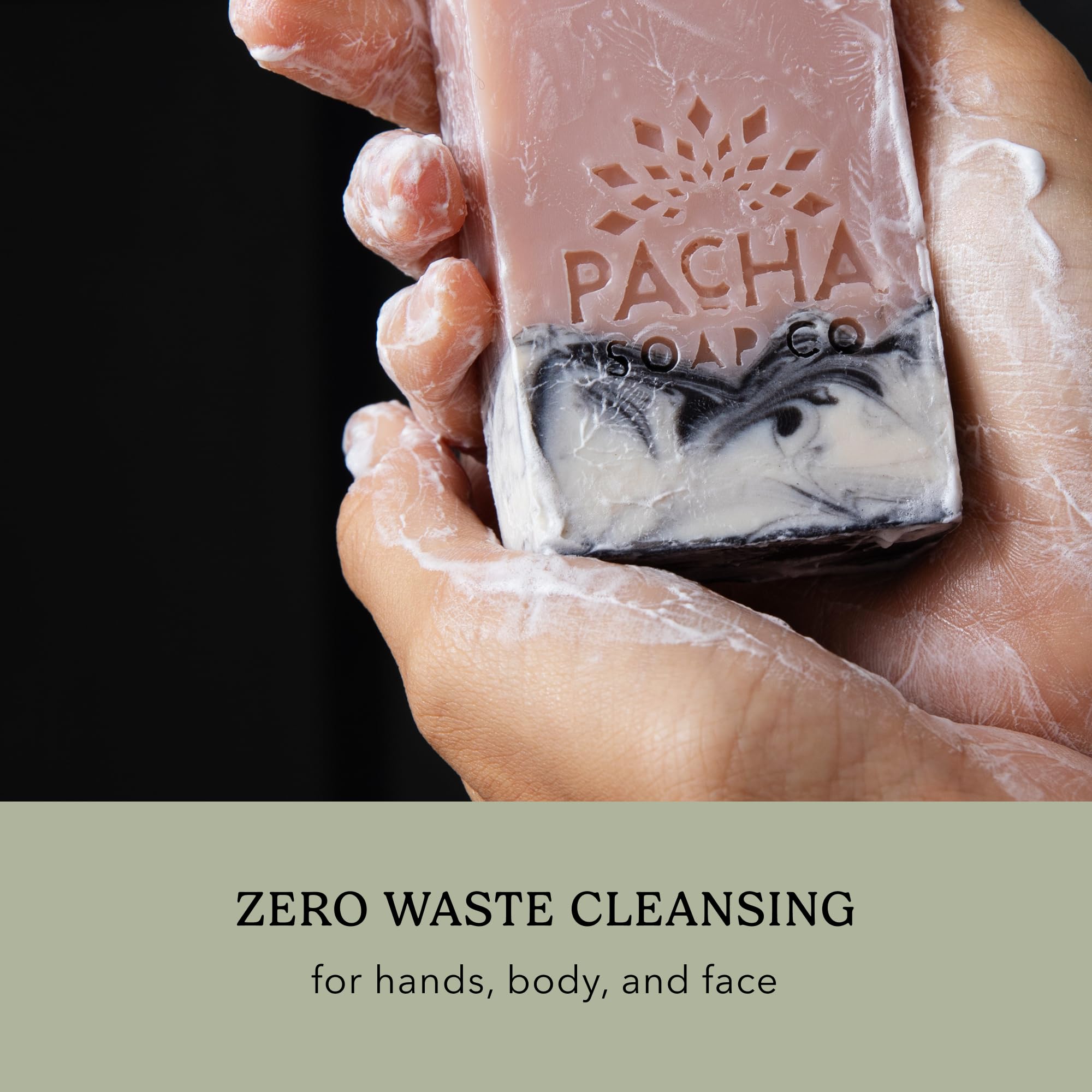 Pacha Soap Co. Bar Soap Variety Set – Signature Scents, 2-Pack, Handcrafted 7 oz Bars, Made in USA