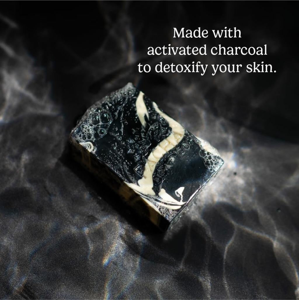 Pacha Soap Co. Earthy Clean Bundle: Coconut Lemon, Dirty Hippie & Clarifying Charcoal (3×4 oz)