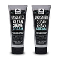 Pacific Shaving Company Clean Shaving Cream – Shea Butter & Vitamin E, Fragrance-Free, 7 oz, 2 Pack