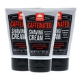 Pacific Shaving Co Caffeinated Shaving Cream – Natural, Paraben-Free, Made in USA (3.4 oz, 3-Pack)