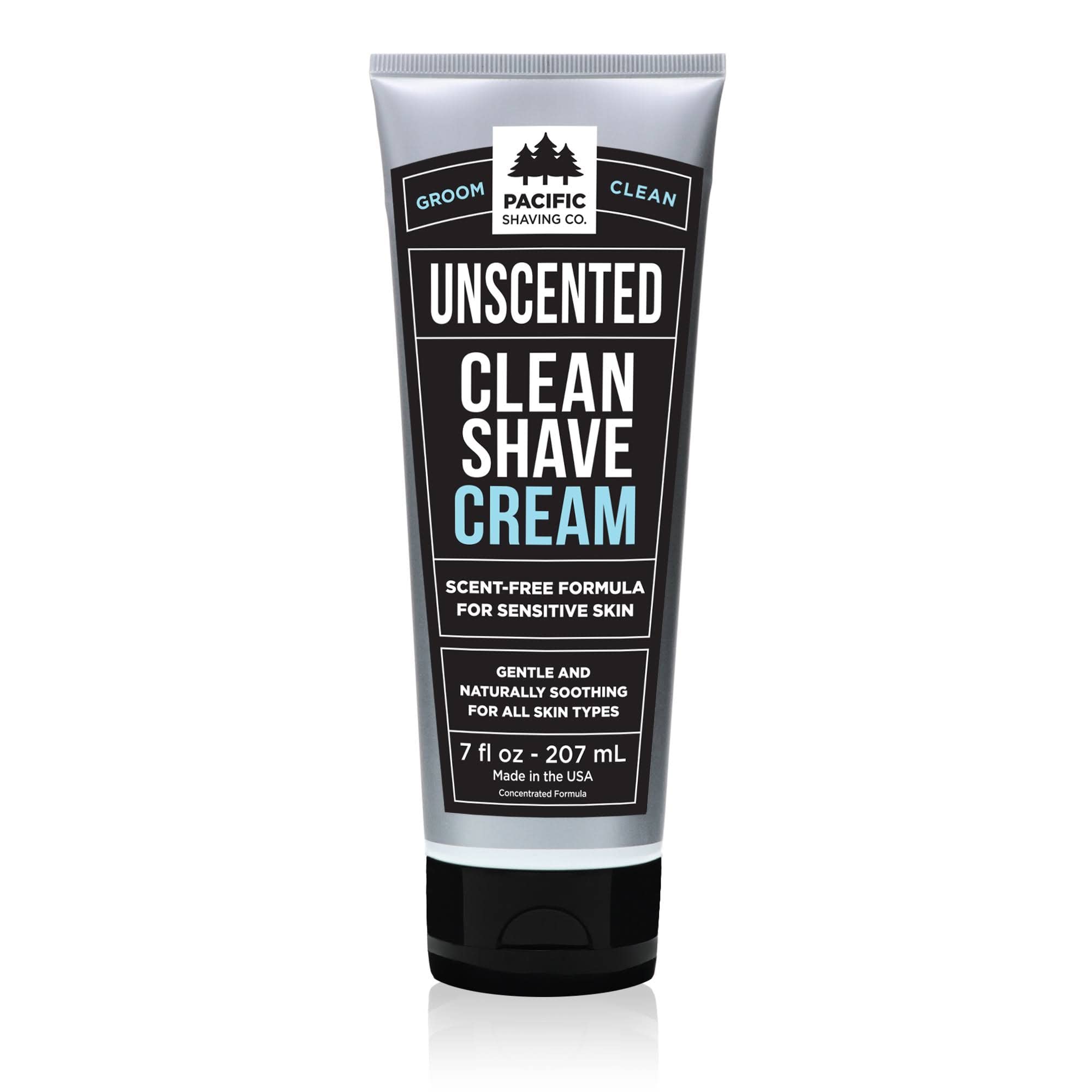Pacific Shaving Company Clean Shaving Cream – Shea Butter & Vitamin E (7 oz)