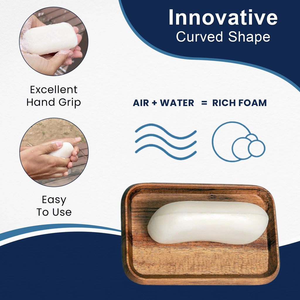 Pacific Spirit Shampoo Bar for Thin Hair with Argan Oil & Kiwi | Gentle Foam, SLS Free, Zero Waste