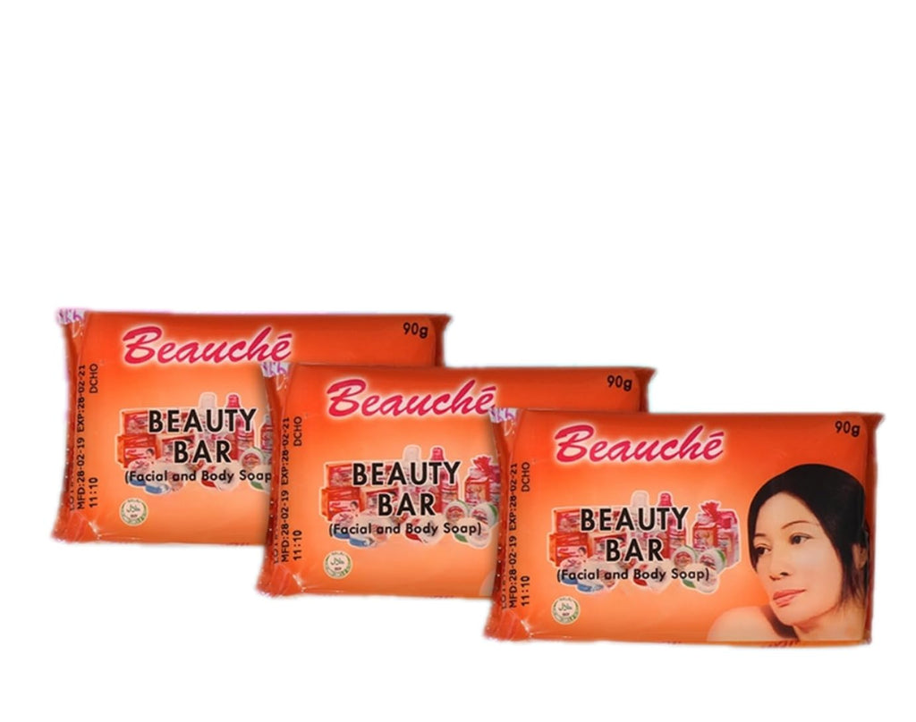 Pacific Supply Express Beauche Beauty Bar 90g (Pack of 3) – Orange