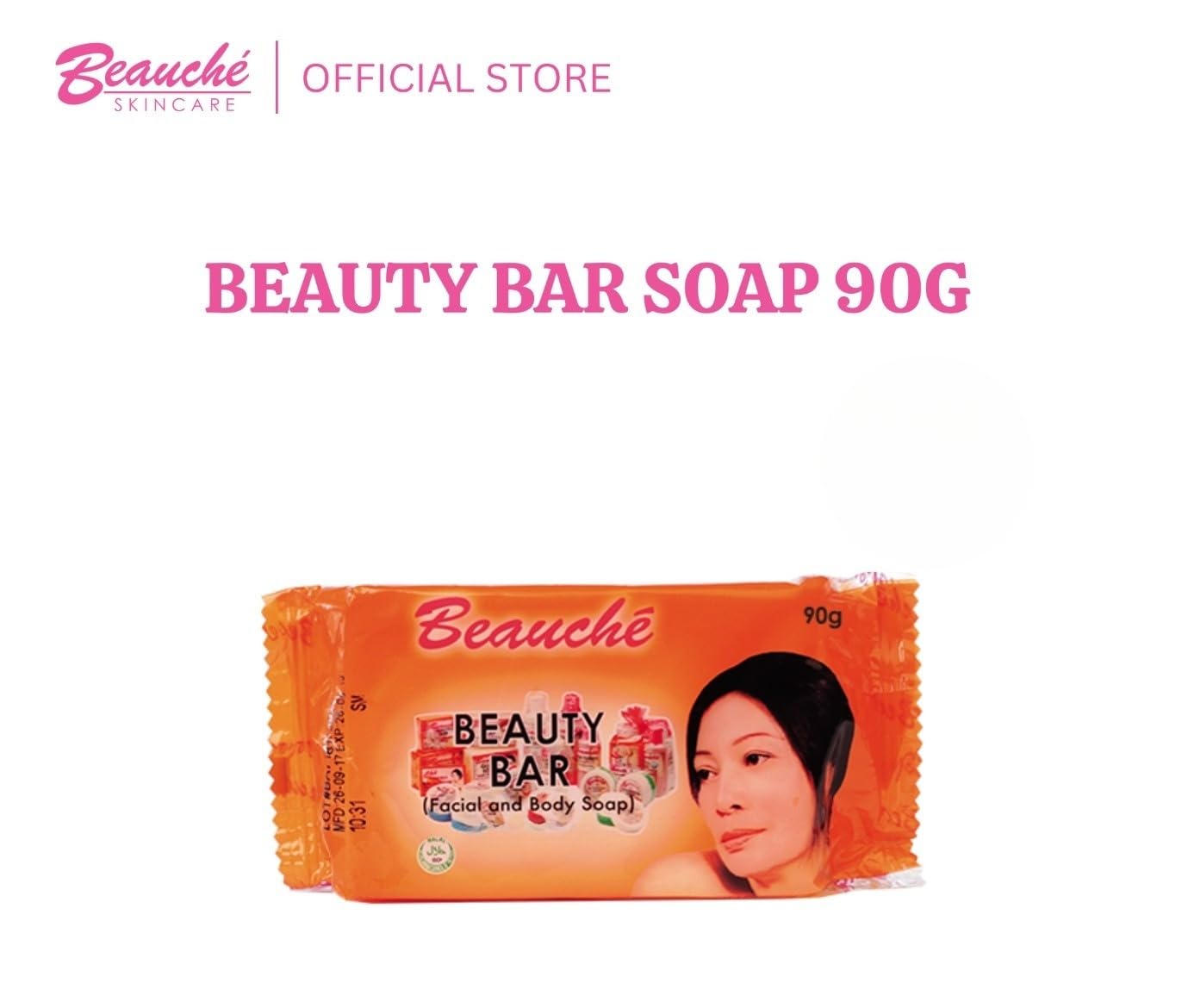 Pacific Supply Express Beauche Beauty Bar 90g (Pack of 3) – Orange